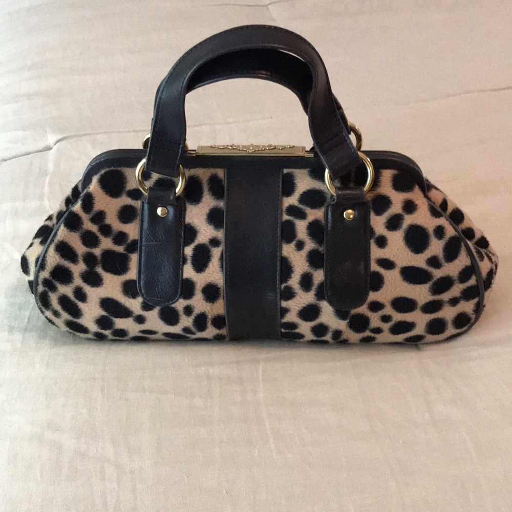 Necessary Objects Leopard Print Bag & Coin Purse - image 2